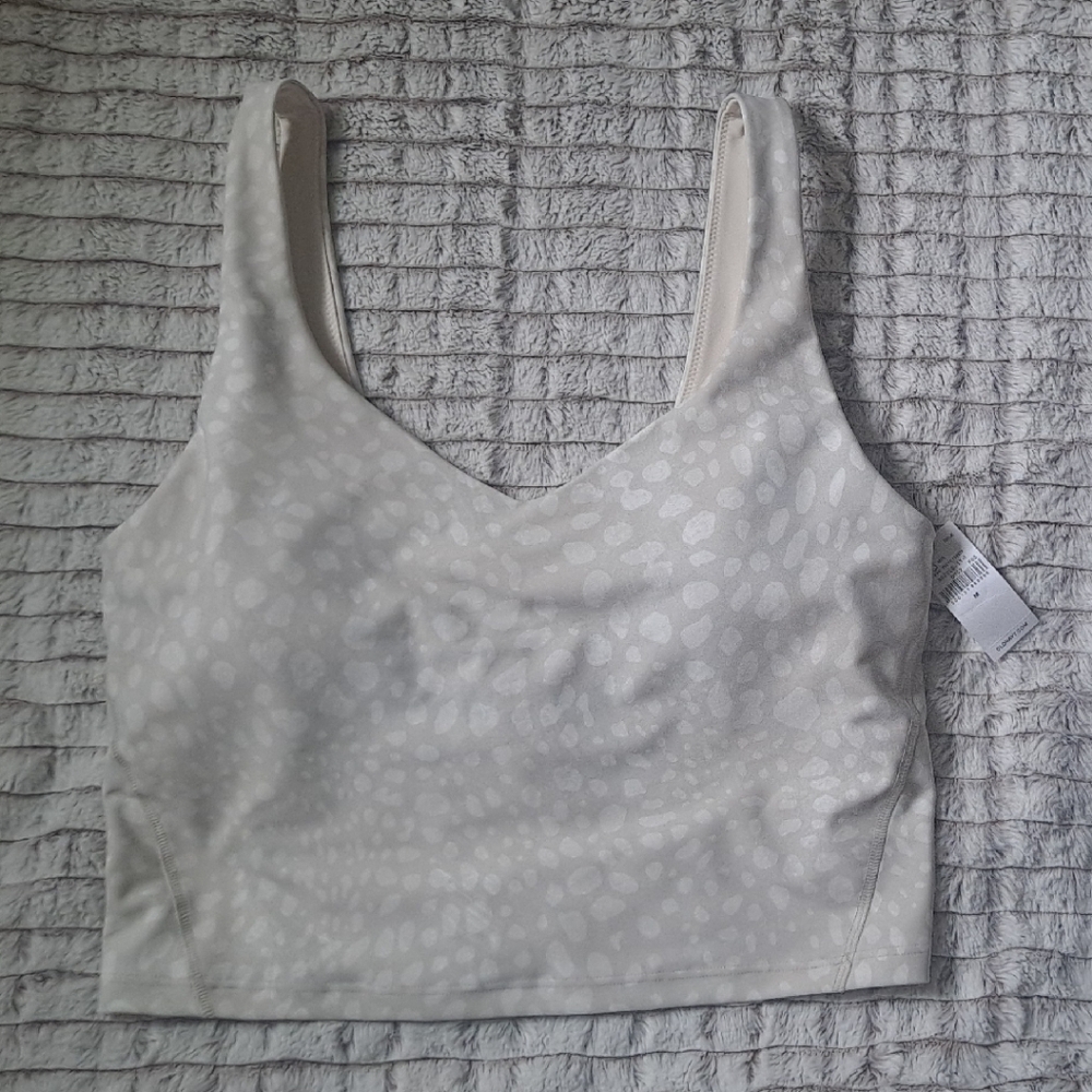 Old Navy Cream Sports Bra